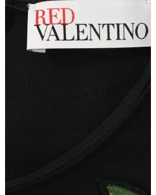 Red Valentino Vintage 蝶のアップリケ付きミニドレス - サムネイル4