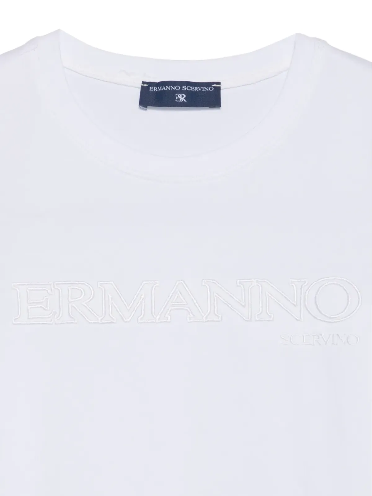 Ermanno Scervino Junior ロゴディテールTシャツ - 画像3