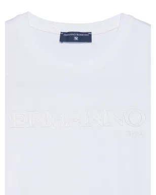 Ermanno Scervino Junior ロゴディテールTシャツ - サムネイル3