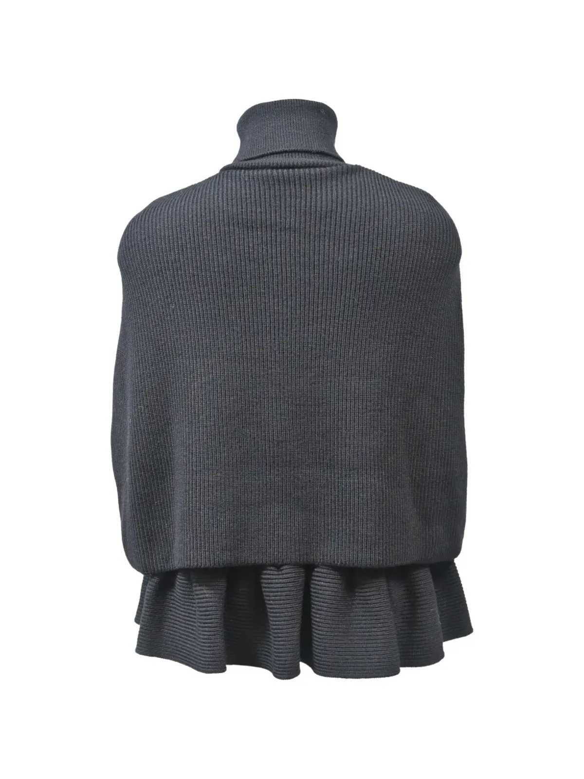 Red Valentino Vintage ロールネック ケープセーター - 画像2