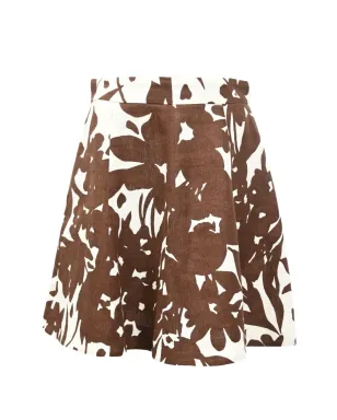 Michael Kors Vintage 花柄プリントフレアスカート - サムネイル1