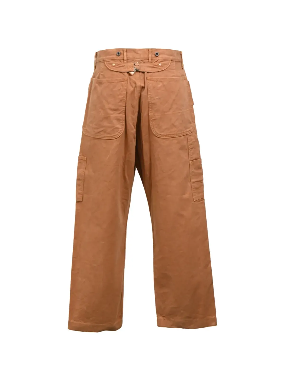 KAPITAL ランバー ストレートレッグ カーゴパンツ - Brown - 画像2