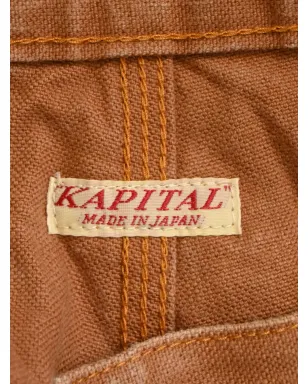 KAPITAL ランバー ストレートレッグ カーゴパンツ - Brown - サムネイル4
