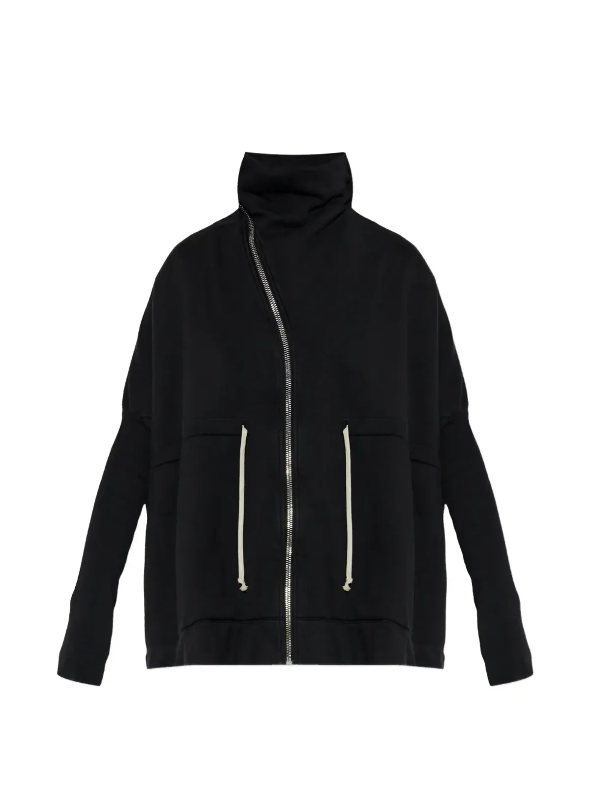 Rick Owens DRKSHDW ジップアップ ファネルネック セーター - 画像1