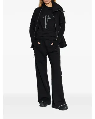 Rick Owens DRKSHDW ジップアップ ファネルネック セーター - サムネイル2