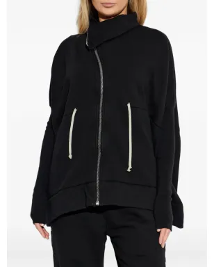 Rick Owens DRKSHDW ジップアップ ファネルネック セーター - サムネイル3