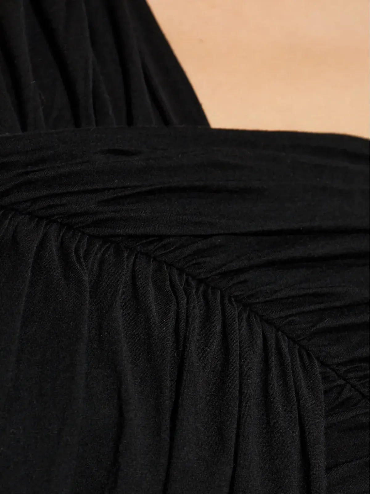 Rick Owens DRKSHDW ドレープのワンショルダートップ - 画像5