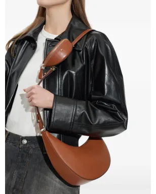 Kate Spade ジップレザー クロスボディバッグ - ブラウン - サムネイル2