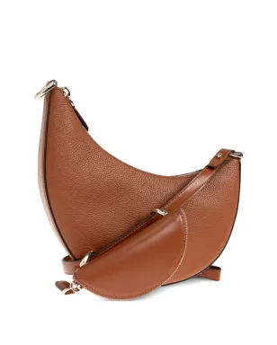 Kate Spade ジップレザー クロスボディバッグ - ブラウン - サムネイル4