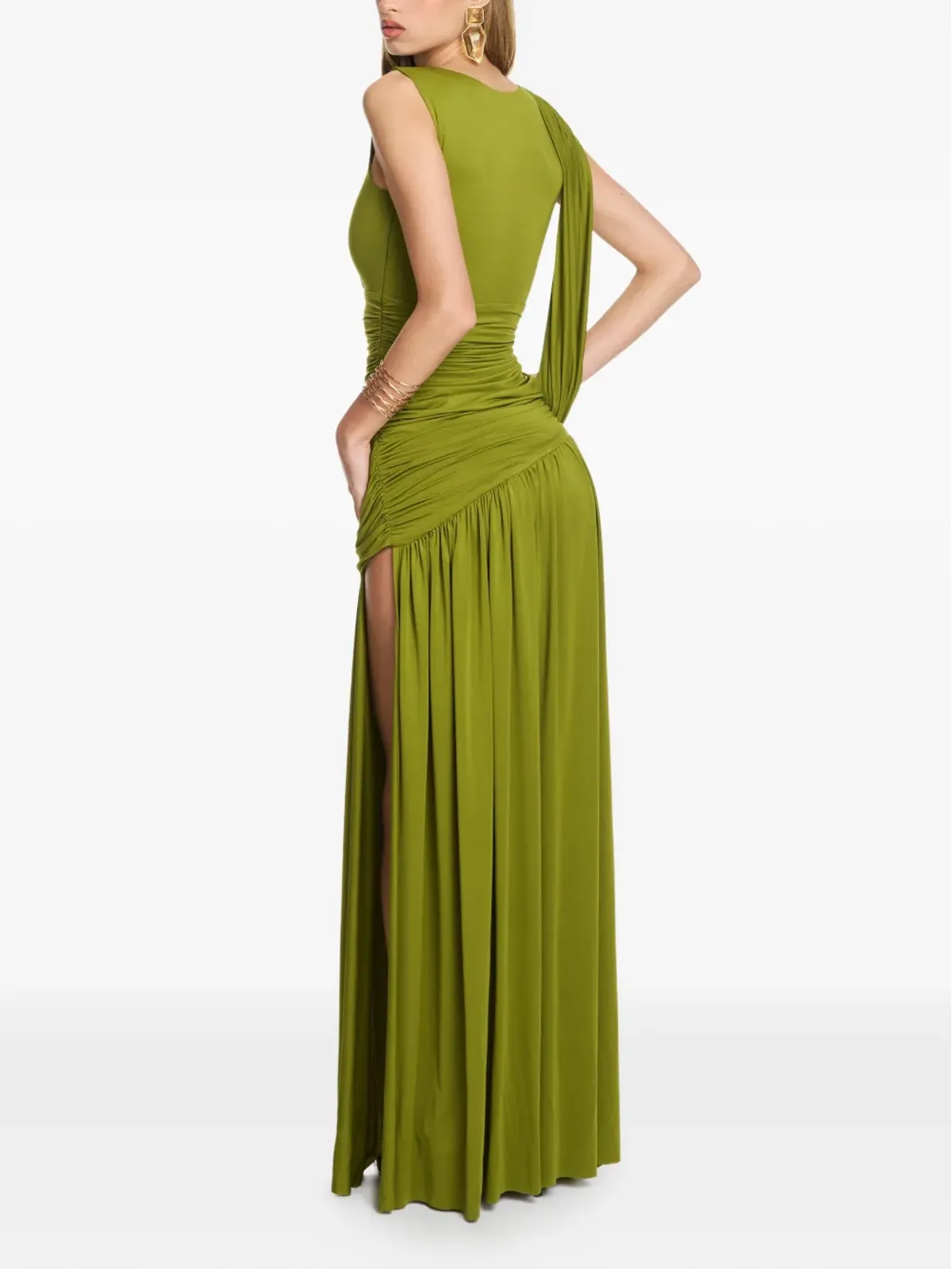 AXEL 113 Isabell maxi dress - Green - 画像5