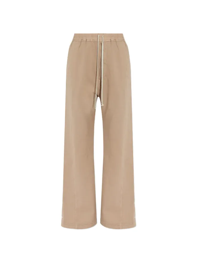 Rick Owens DRKSHDW Rick Owens DRKSHDW ドローストリングボタンパンツ - Neutralsの商品画像