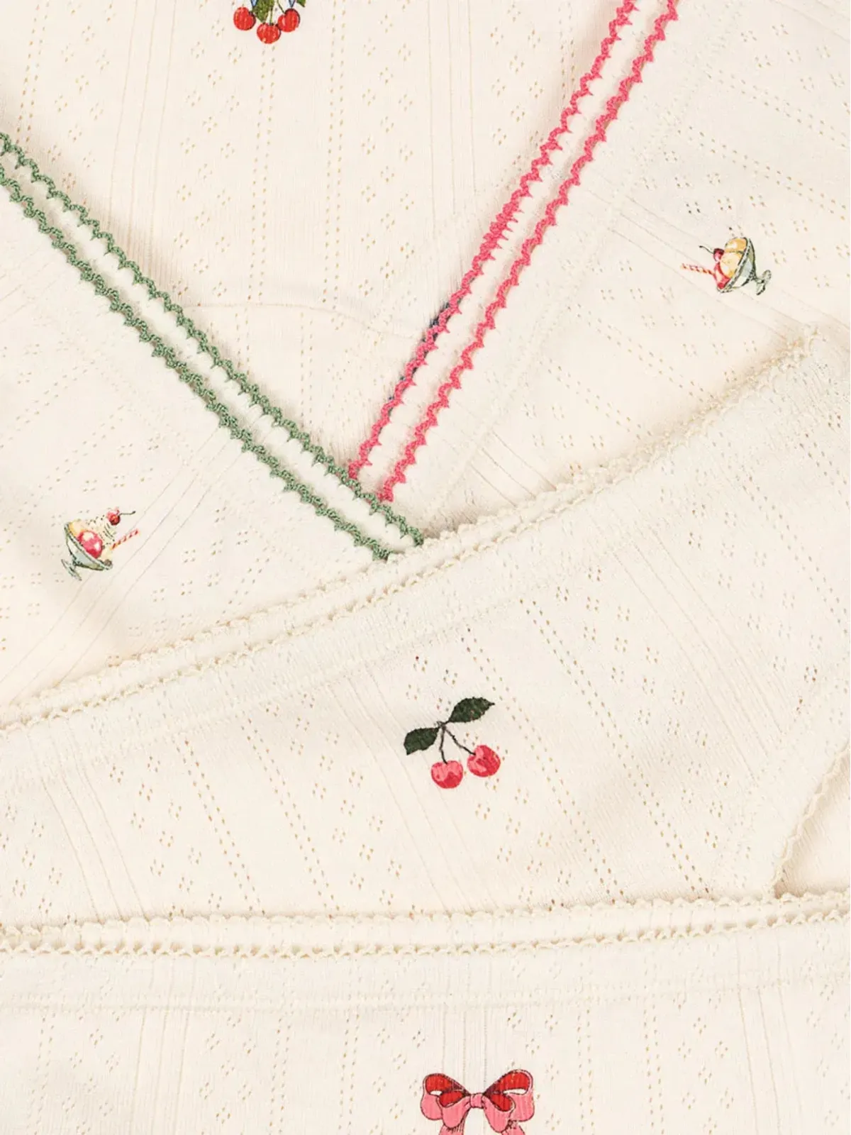 Konges Sløjd 刺繍ブリーフ（5枚セット） - ニュートラル - 画像3
