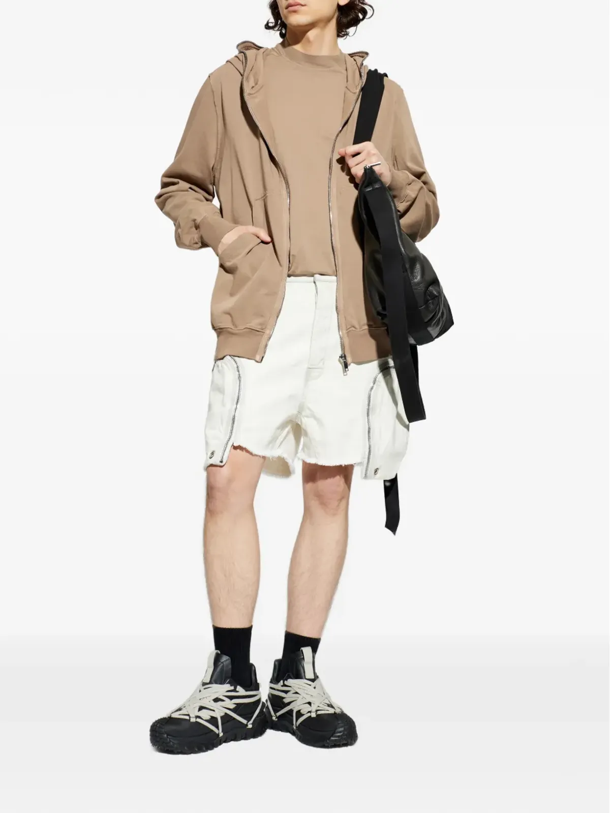 Rick Owens DRKSHDW ジップポケットショーツ - 画像2