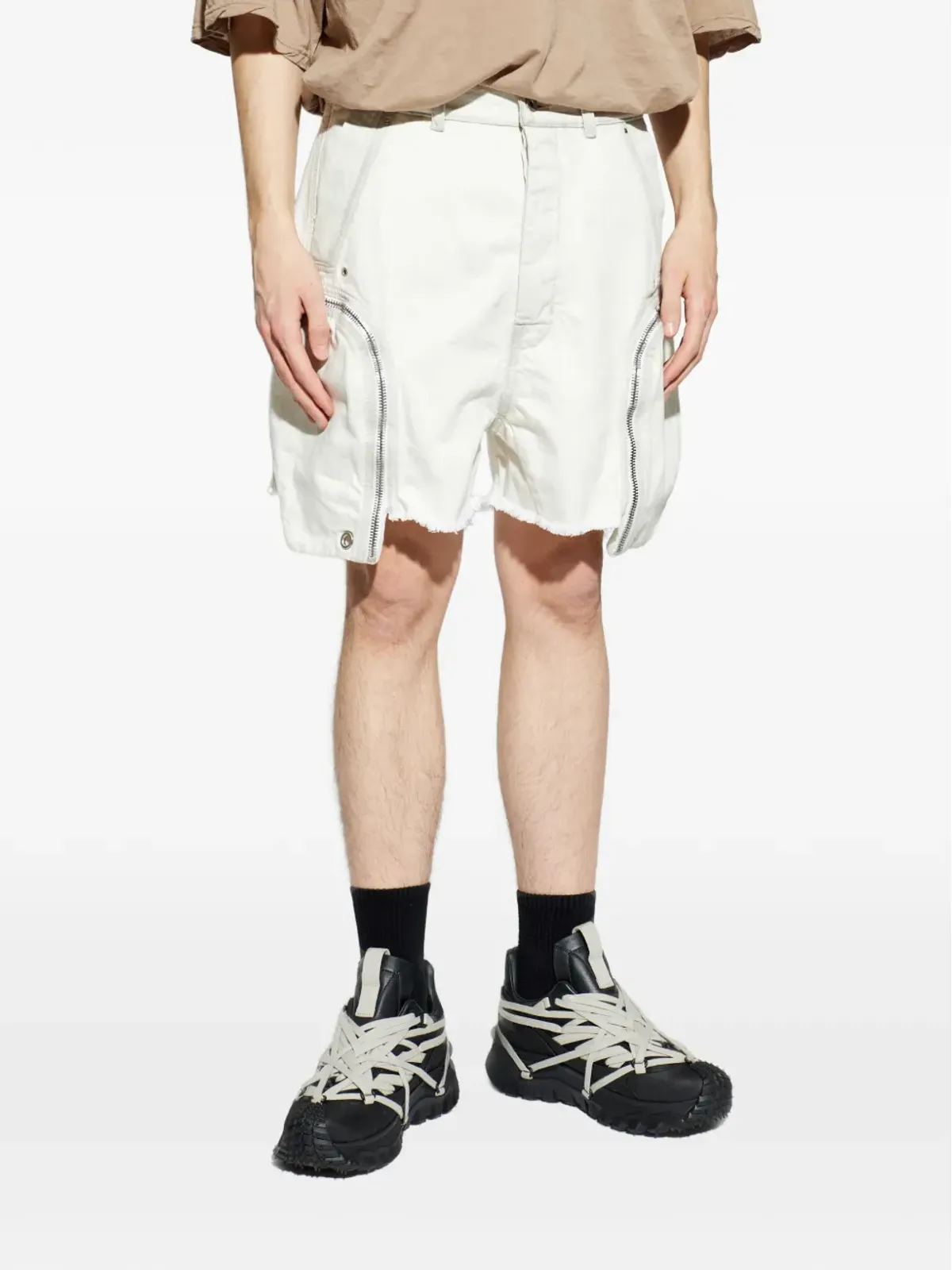 Rick Owens DRKSHDW ジップポケットショーツ - 画像3