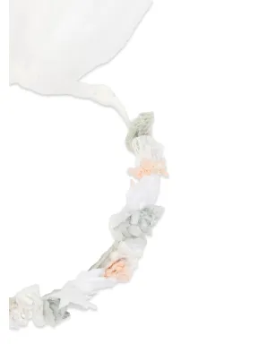 AMAYA floral veil hair accessory - White - サムネイル3