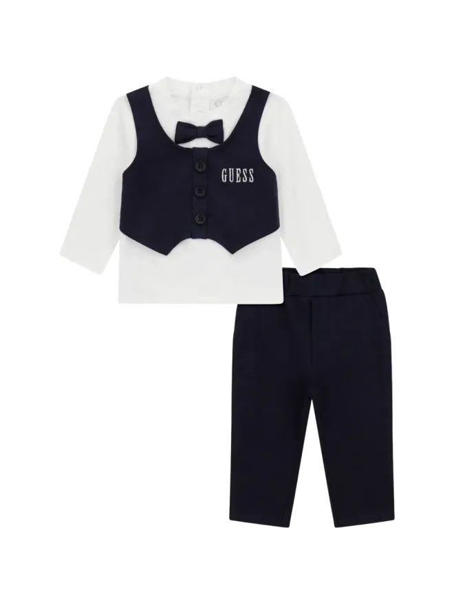 guess kids guess kids ロゴ刺繍トラウザーズセットの商品画像