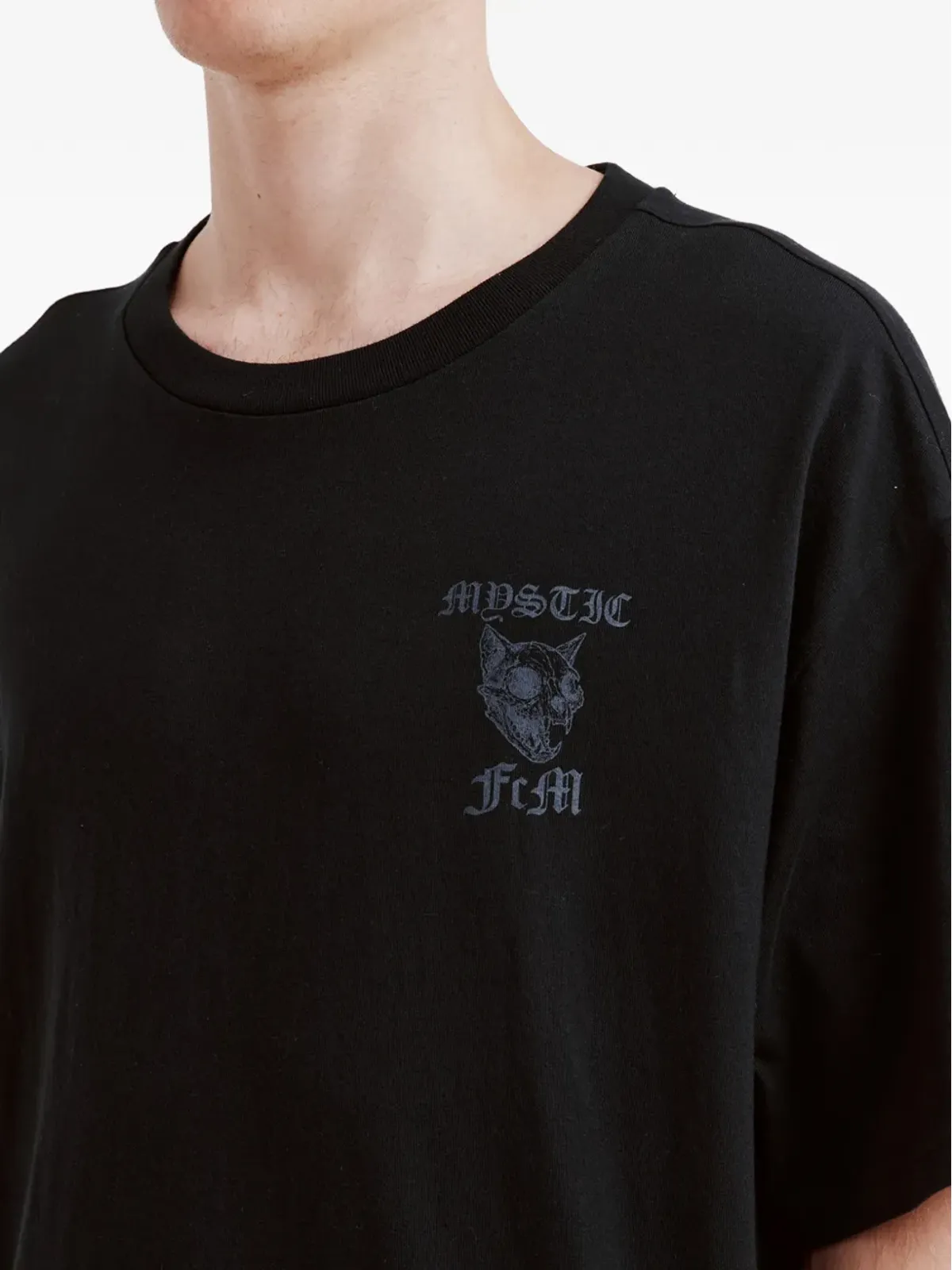 FIVE CM スカルグラフィックTシャツ - 画像5