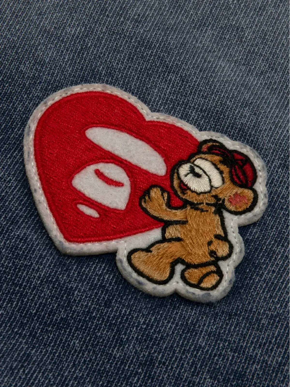 AAPE BY *A BATHING APE® アップリケ・ボンバージャケット - 画像4