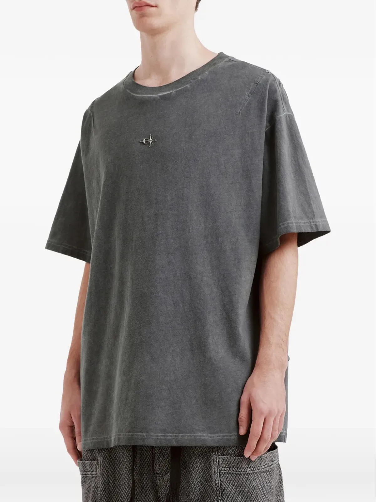 FIVE CM パッチワークデザインTシャツ - 画像3