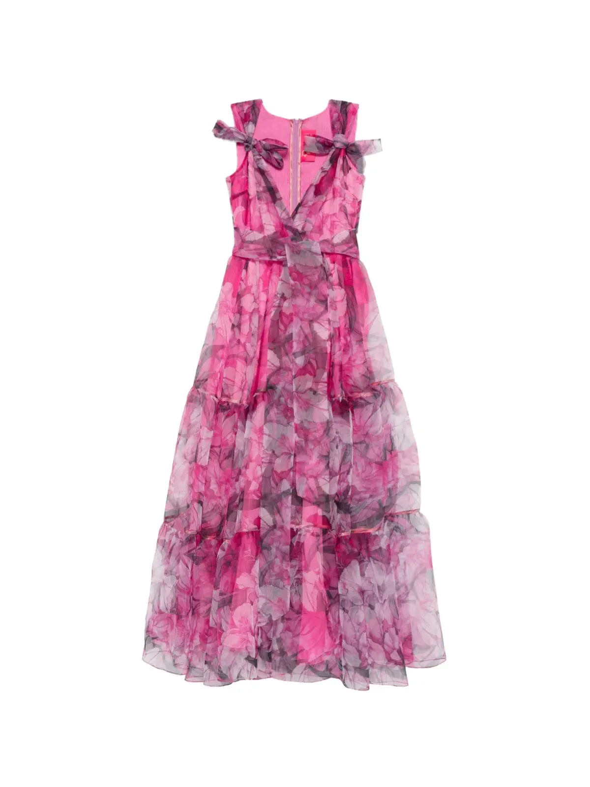 MIAU by Clara Rotescu Kino bow floral dress - 画像1