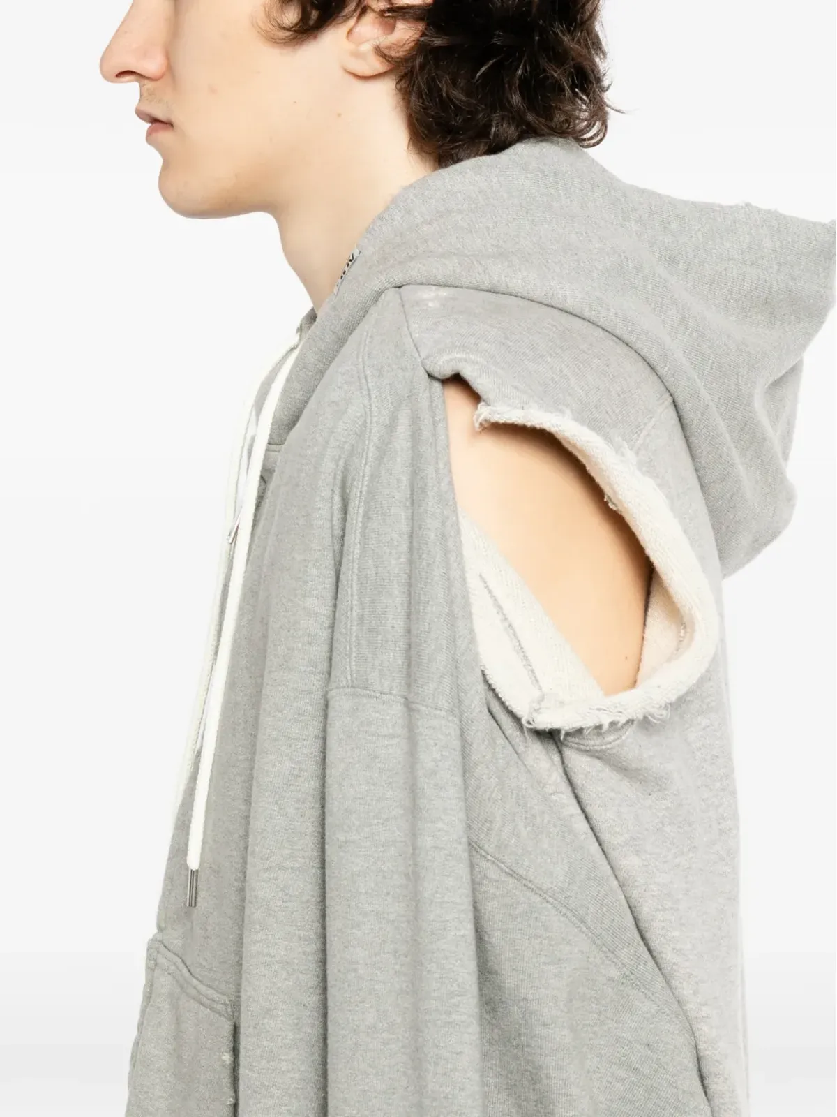 Maison MIHARA YASUHIRO コットンジップアップフーディ - 画像5