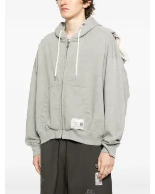 Maison MIHARA YASUHIRO コットンジップアップフーディ - サムネイル3