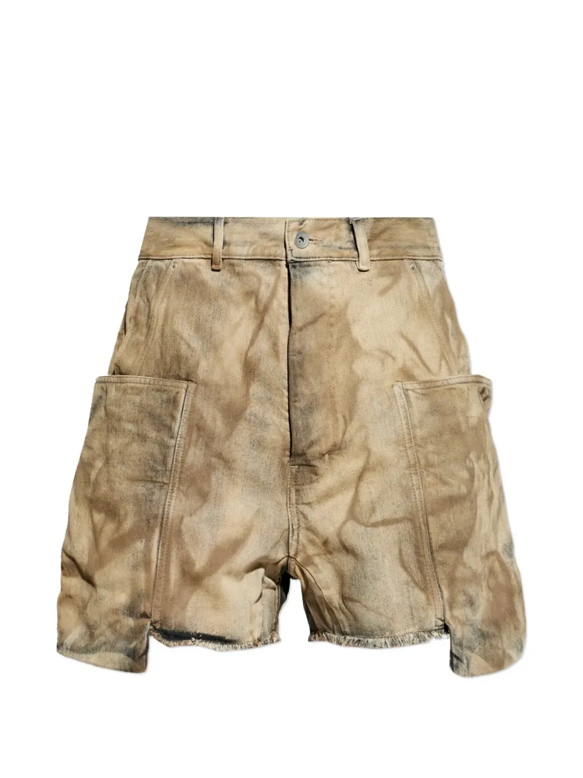 Rick Owens DRKSHDW フレイドポケットショーツ - 画像1