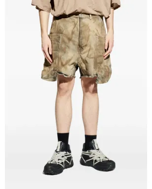 Rick Owens DRKSHDW フレイドポケットショーツ - サムネイル3