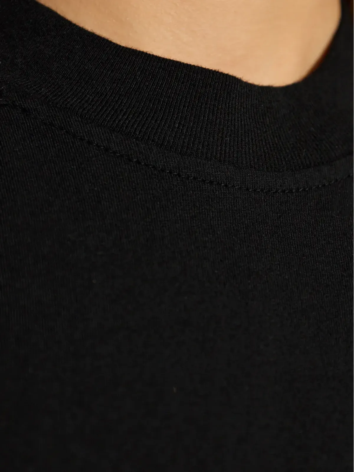 Rick Owens DRKSHDW ショルダーディテール Tシャツ - 画像5