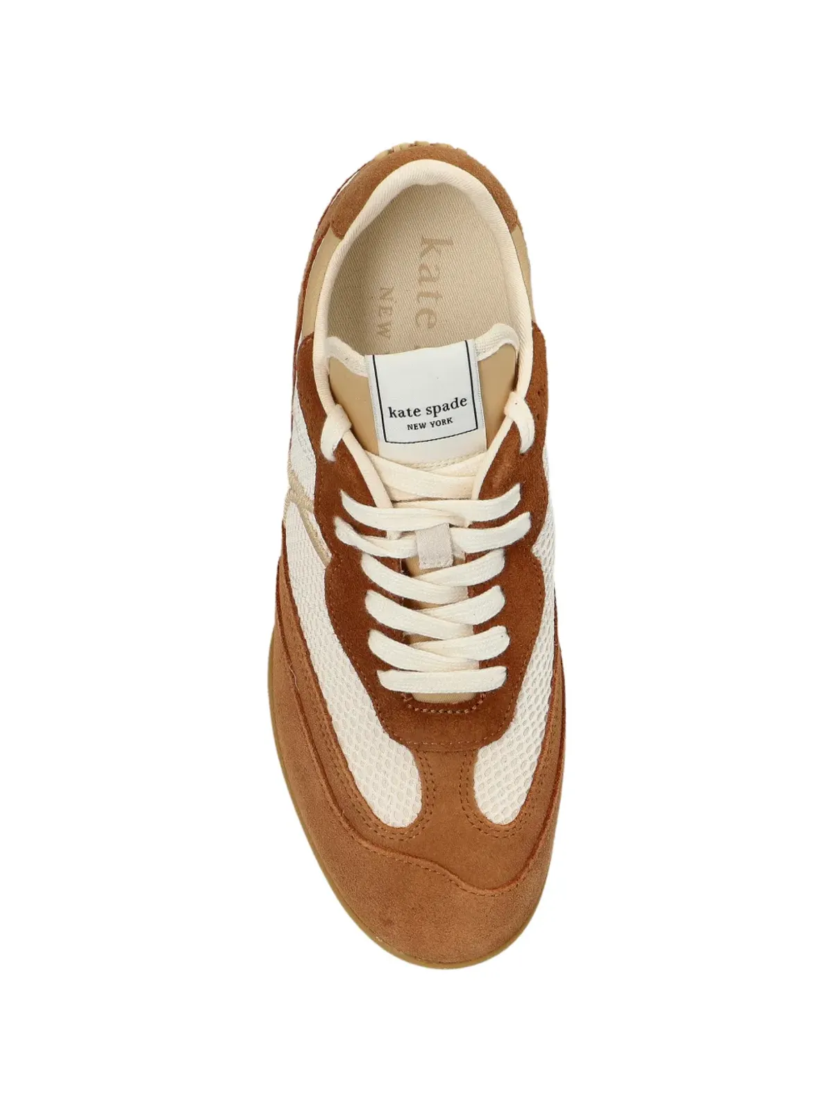 Kate Spade Drift panelled lace-up sneakers - Brown - 画像4