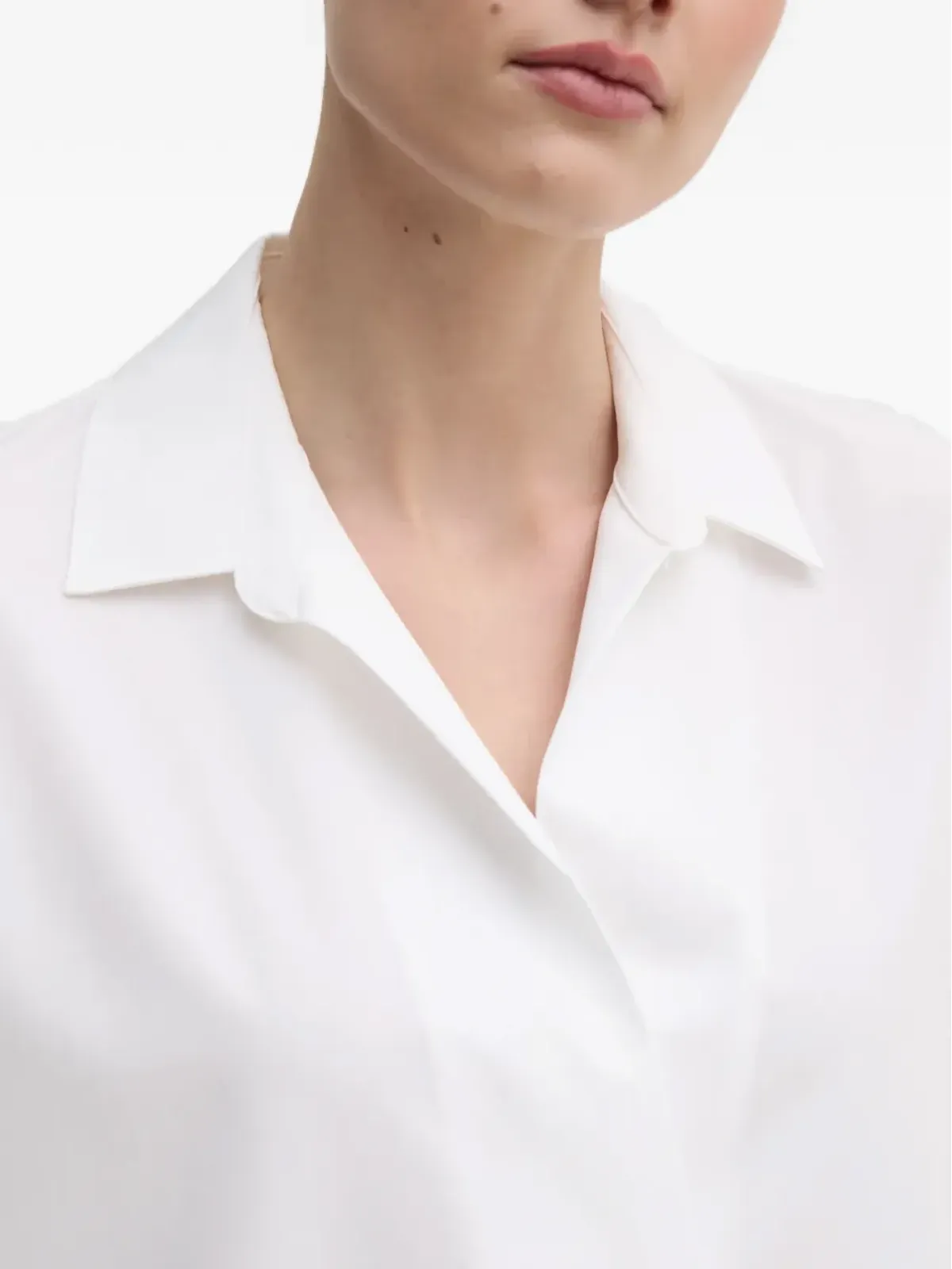 Joseph Ribkoff V-neck blouse - White - 画像5