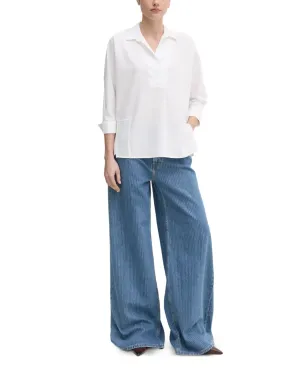Joseph Ribkoff V-neck blouse - White - サムネイル2