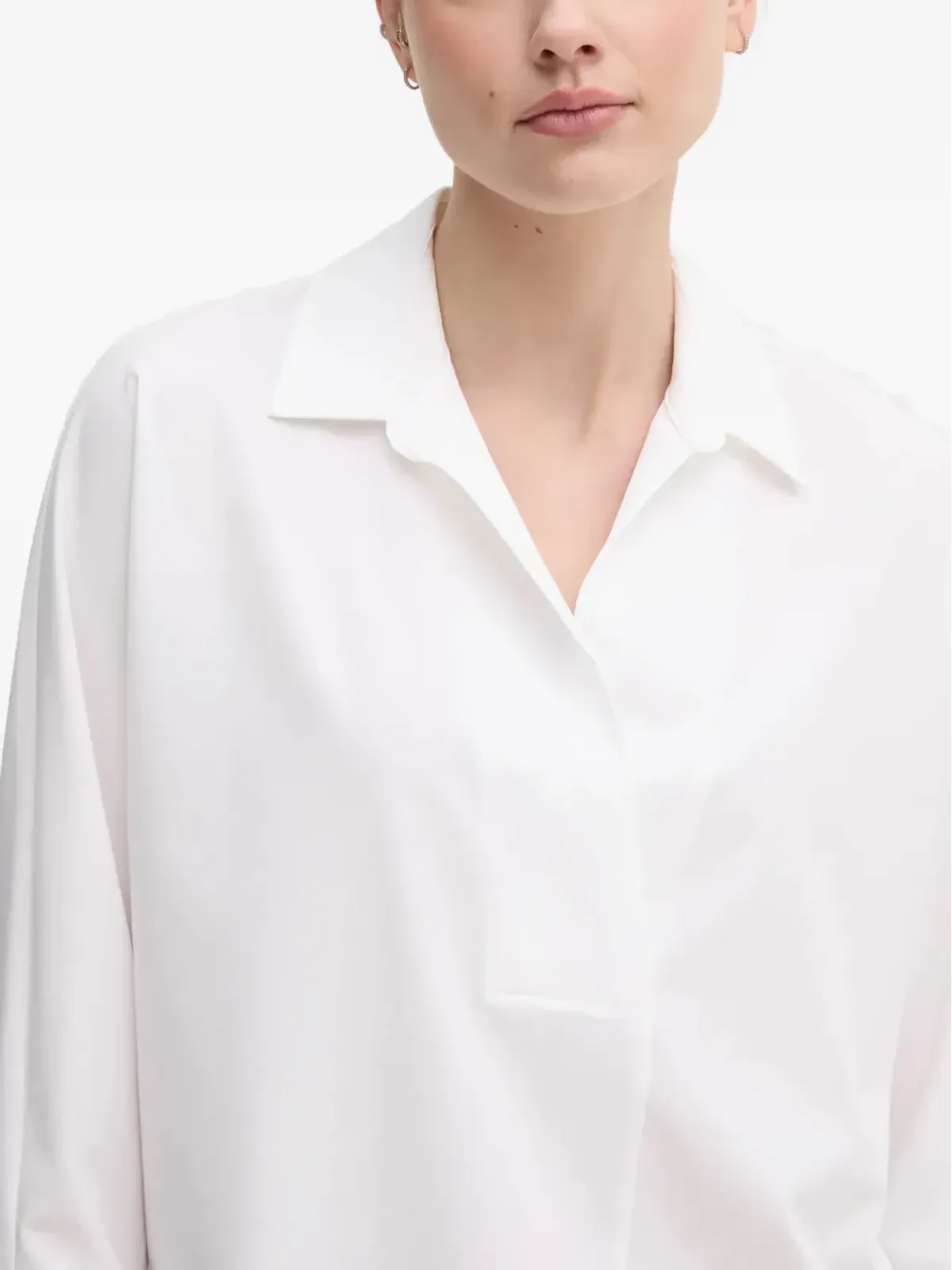 Joseph Ribkoff V-neck blouse - White - 画像4