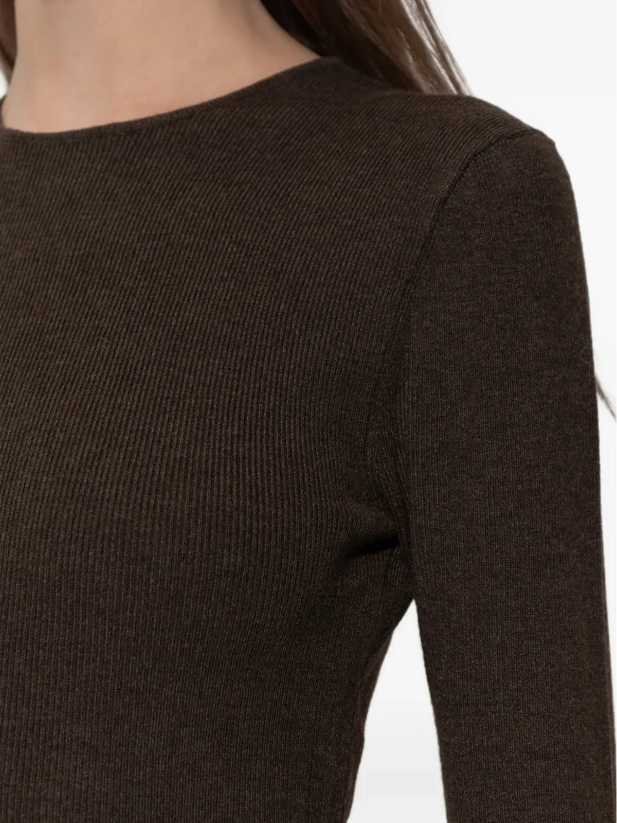 FEAR OF GOD ESSENTIALS ロングスリーブ リブニット ドレス - 画像5