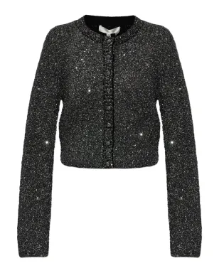 LoveShackFancy スパンコール装飾カーディガン - サムネイル1