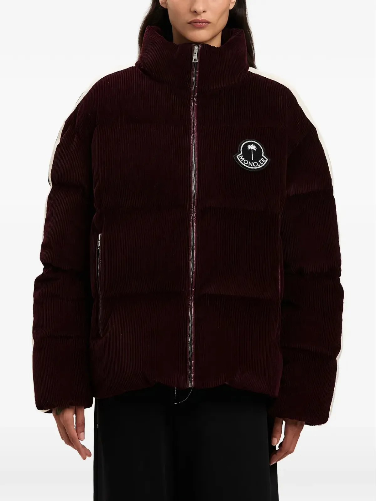 Palm Angels x Moncler Abrolhos ダウンジャケット - レッド - 画像3