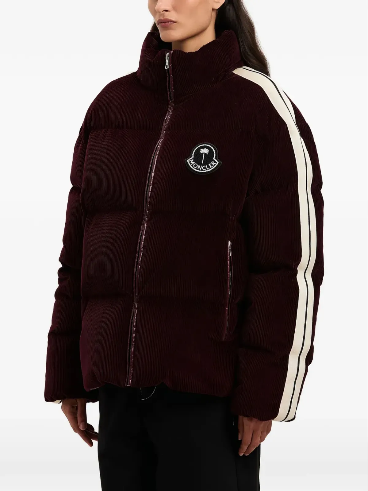 Palm Angels x Moncler Abrolhos ダウンジャケット - レッド - 画像4