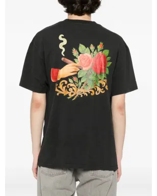 Melt ローズプリント Tシャツ - サムネイル4