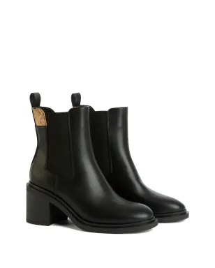 ALVIERO MARTINI 1° CLASSE ブロックヒール パネルドブーツ - サムネイル2
