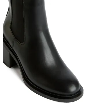 ALVIERO MARTINI 1° CLASSE ブロックヒール パネルドブーツ - サムネイル4