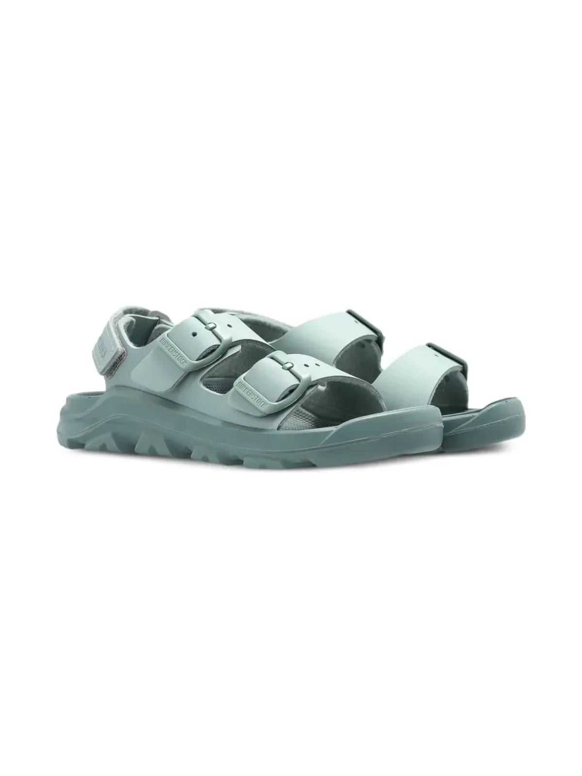 Birkenstock Kids モガミ バックルストラップサンダル ブルー - 画像1