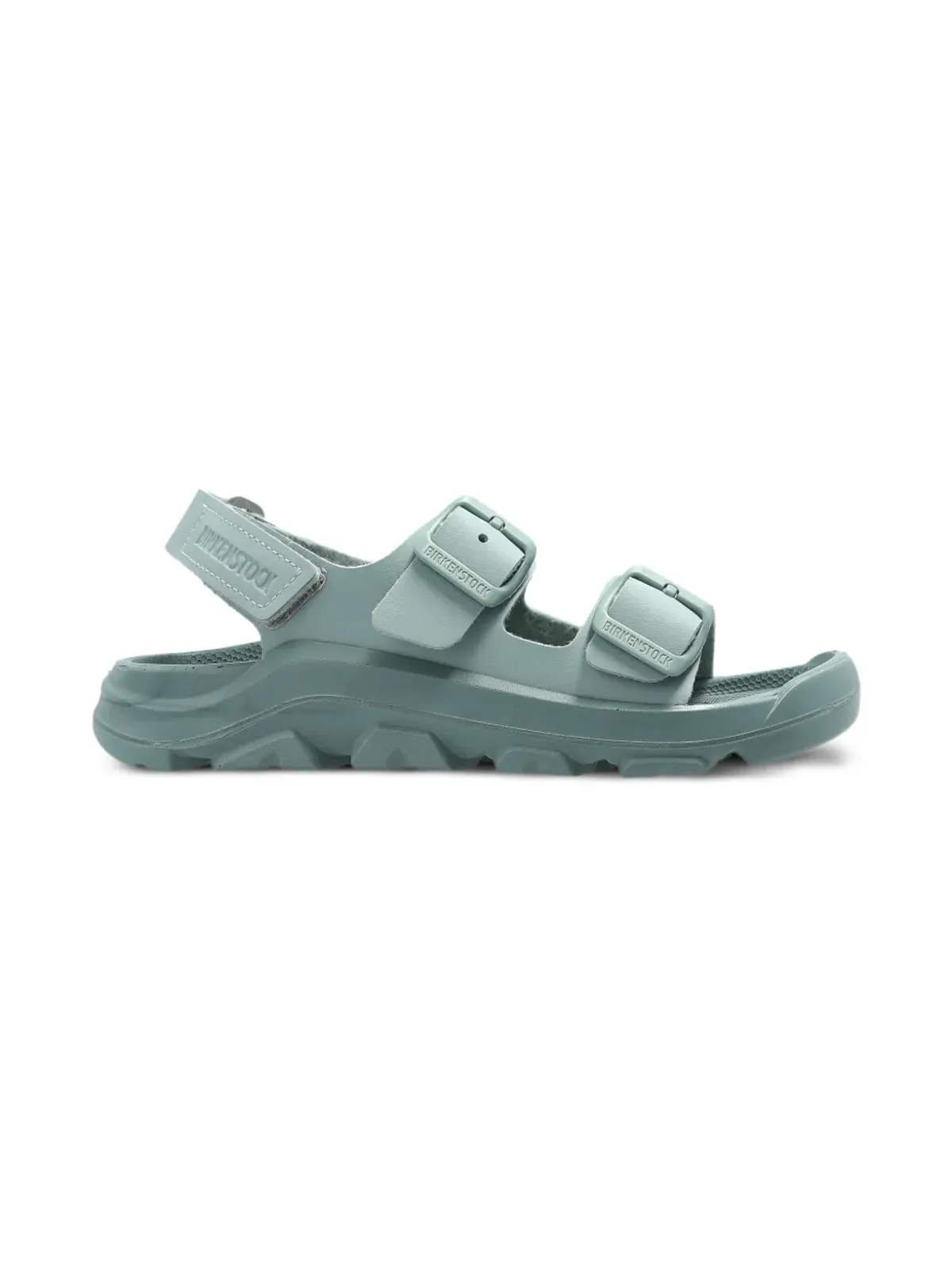 Birkenstock Kids モガミ バックルストラップサンダル ブルー - 画像2