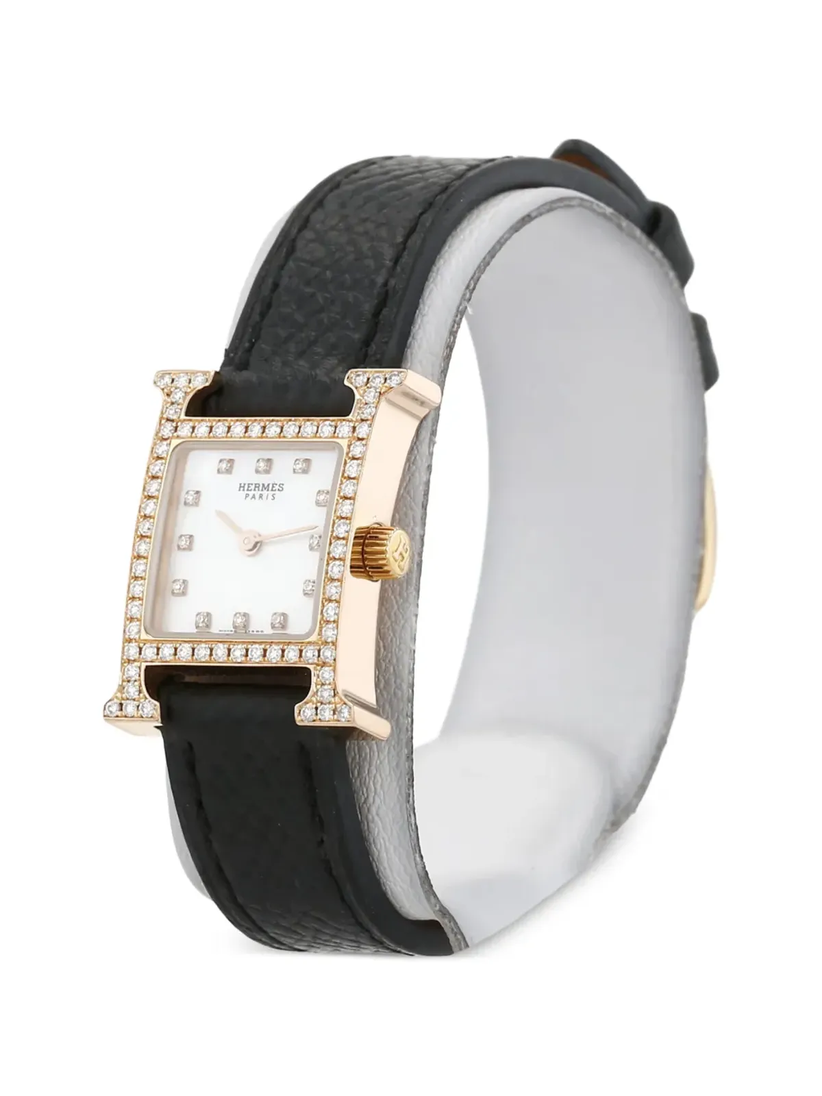 Hermès Pre-Owned Heure H ウォッチ - 画像4