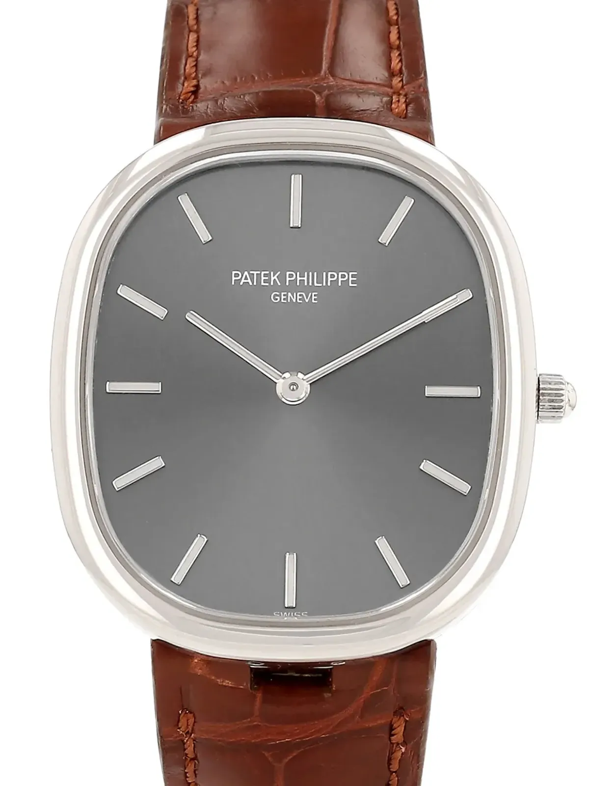 Patek Philippe Pre-Owned Ellipse ウォッチ - Grey - 画像2
