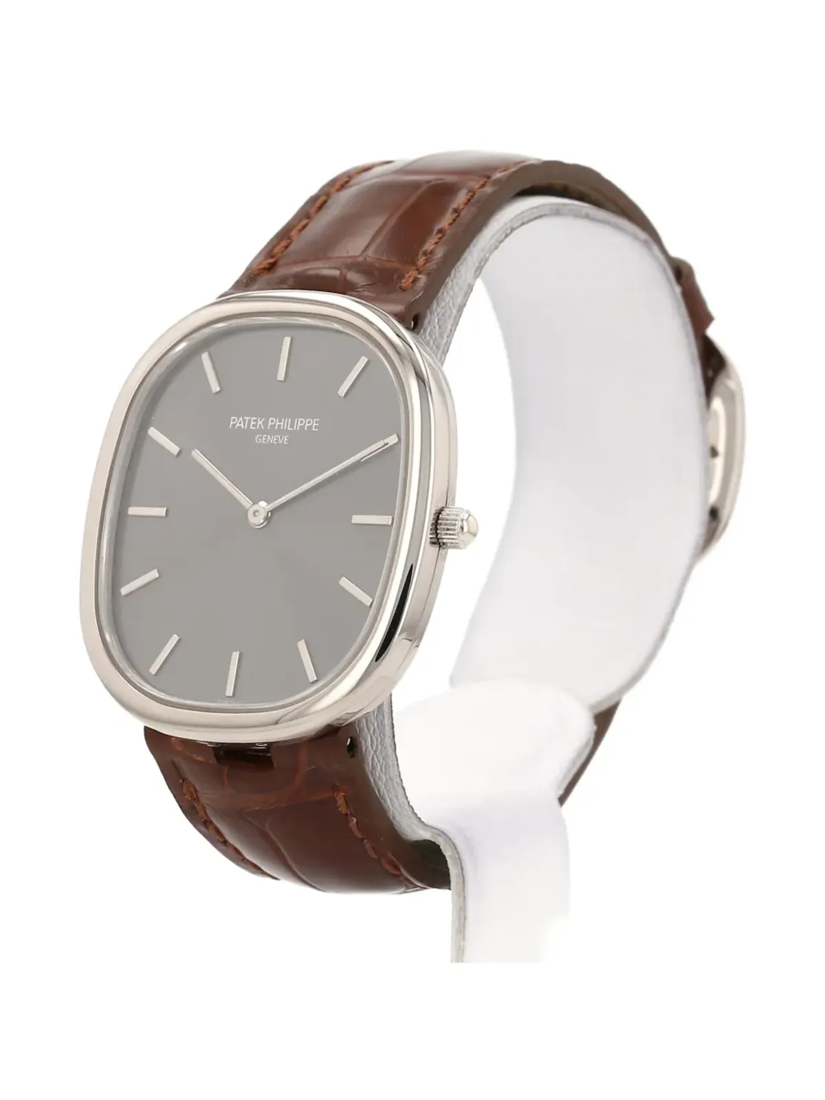 Patek Philippe Pre-Owned Ellipse ウォッチ - Grey - 画像3