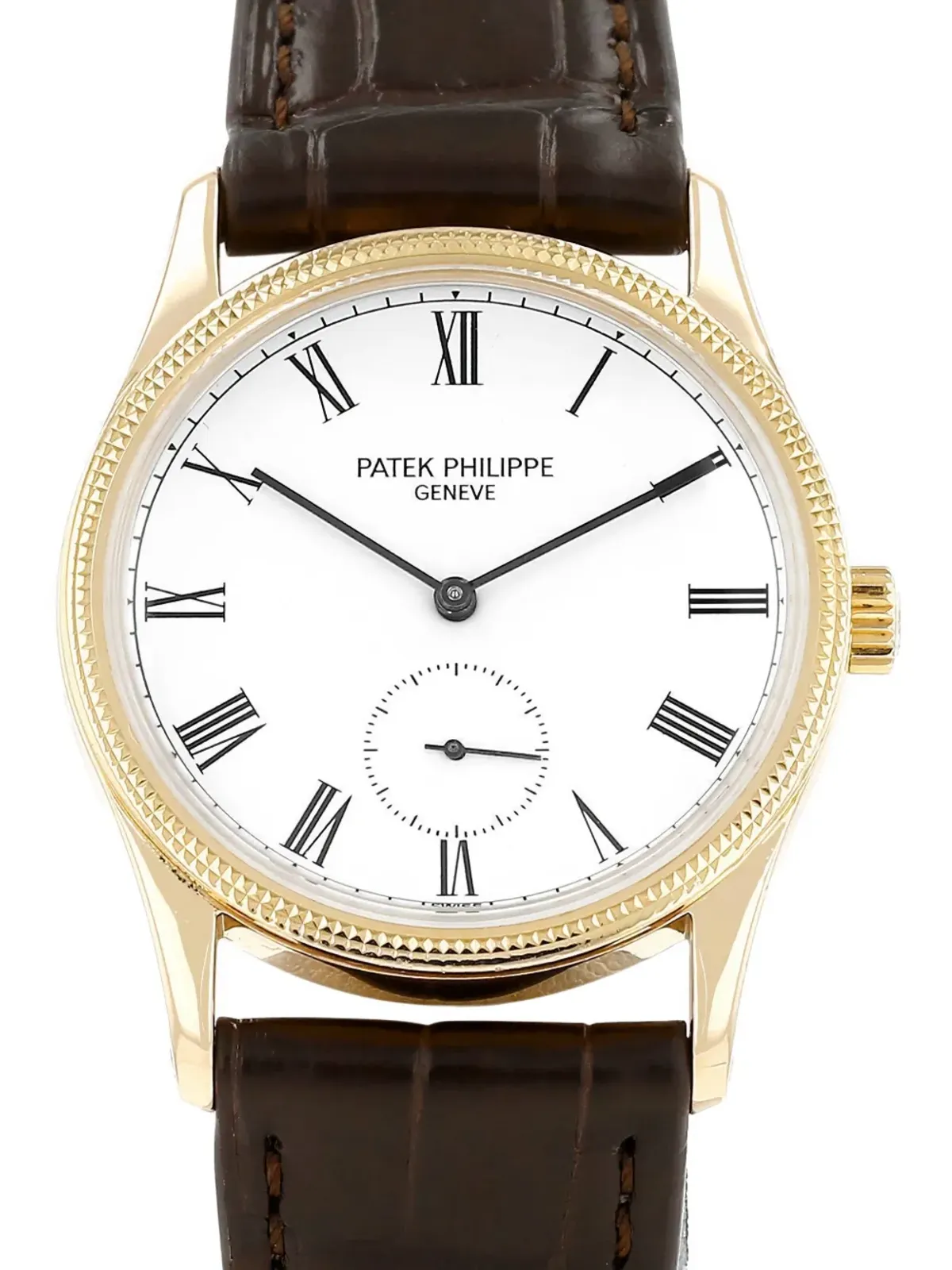 Patek Philippe Pre-Owned 1980's クルース・ド・パリ Calatrava - White - 画像2