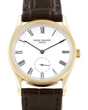 Patek Philippe Pre-Owned 1980's クルース・ド・パリ Calatrava - White - サムネイル2