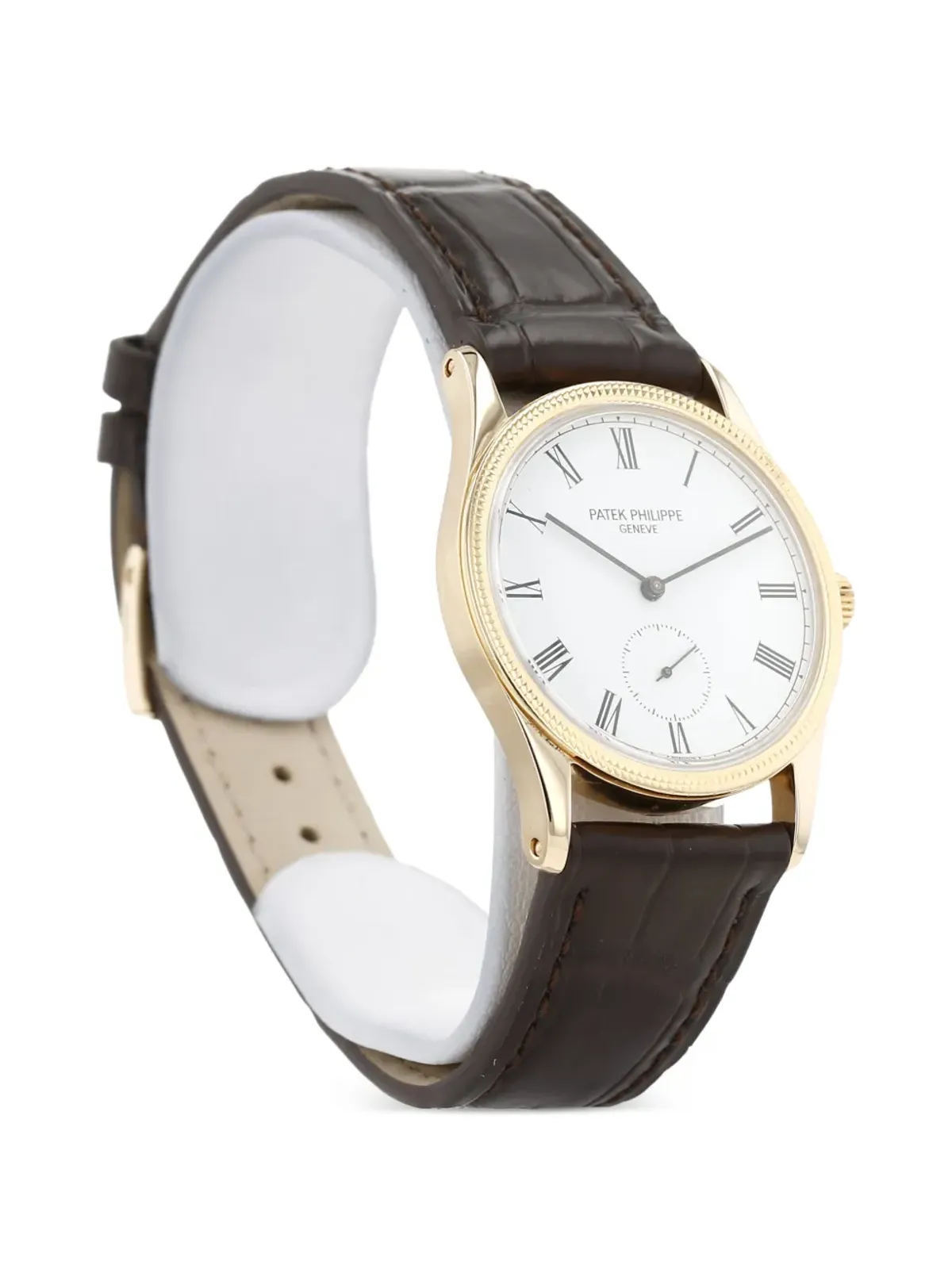 Patek Philippe Pre-Owned 1980's クルース・ド・パリ Calatrava - White - 画像3