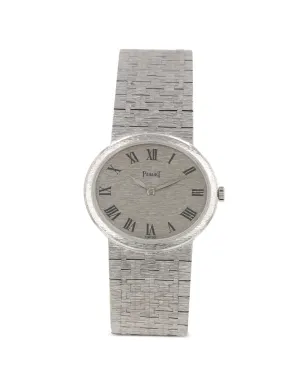 Piaget 1970年 18Kホワイトゴールド ウォッチ - シルバー - サムネイル1