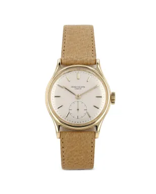 Patek Philippe Calatrava 小秒針 1950年代 ビンテージ 腕時計 - サムネイル1